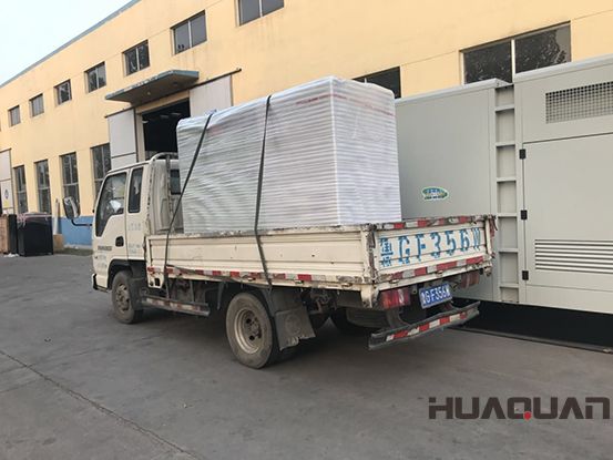 一臺150GF柴油發(fā)電機(jī)組在2月24號發(fā)往山東淄博