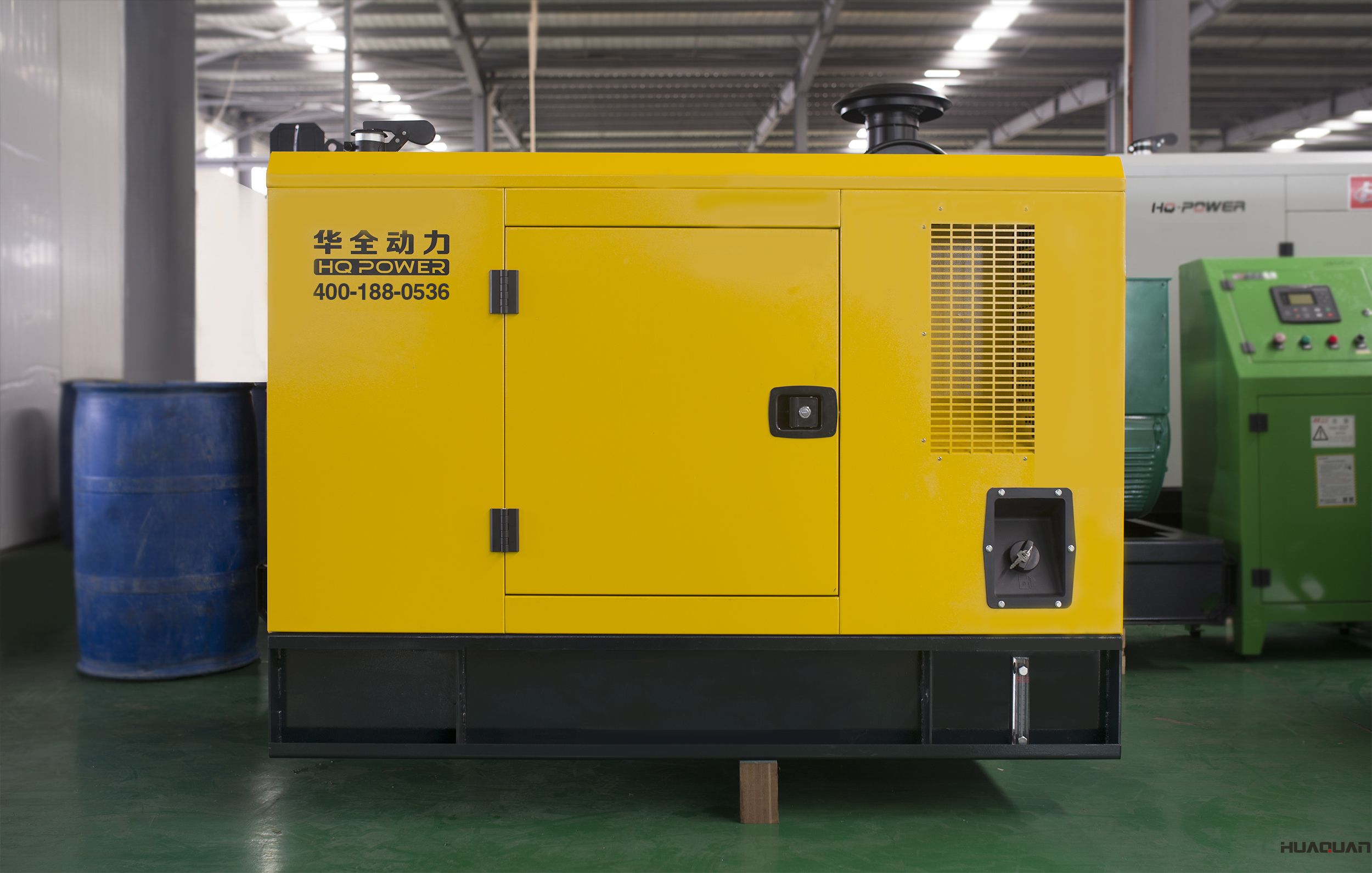 2018年4月27日華全動力16kw靜音箱發電機組發往寒亭