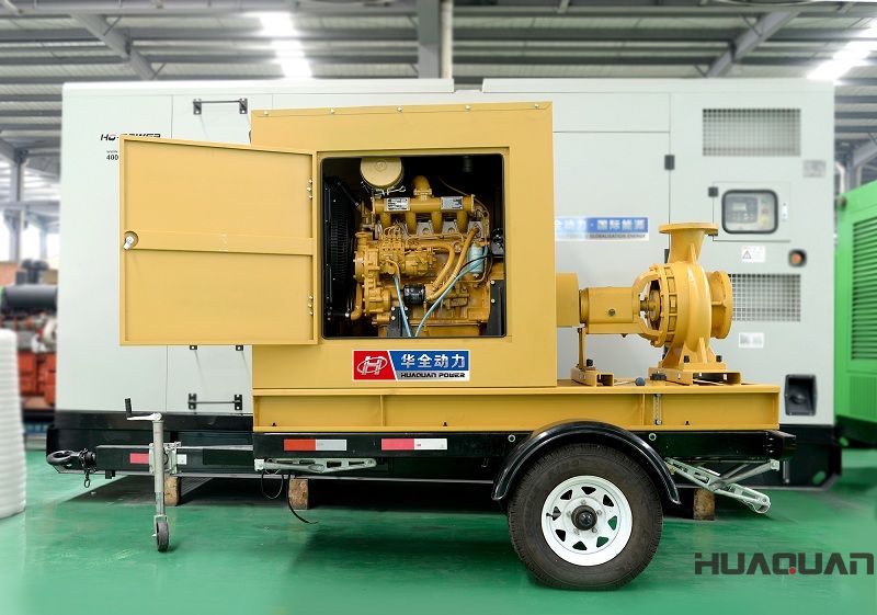 一臺30kw柴油水泵機組于5月15日發往山東省萊州市