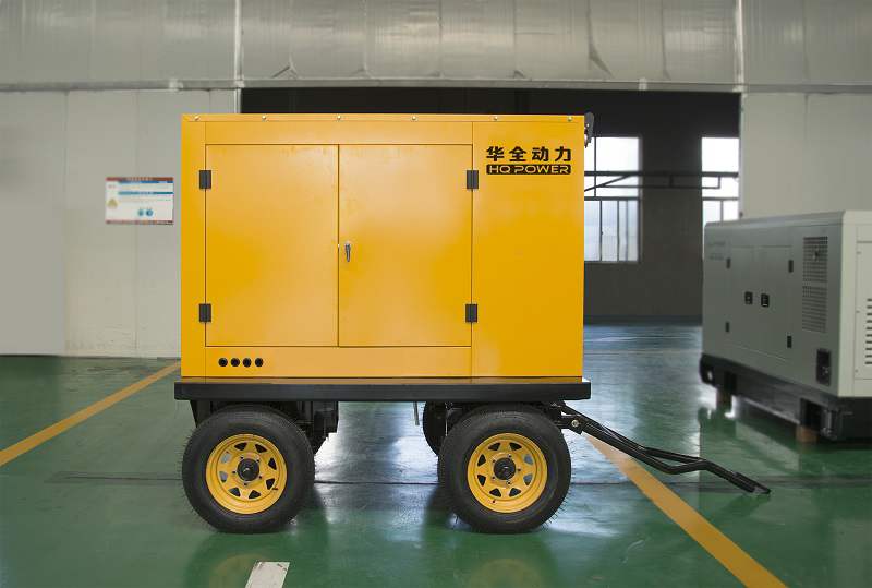 江蘇黃先生的50kw移動(dòng)靜音拖車(chē)發(fā)電機(jī)組于4月23日發(fā)出