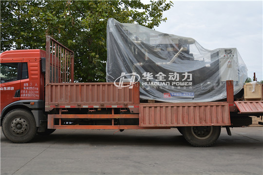 十一長假前夕，華全750kw上柴發電機組順利發貨！