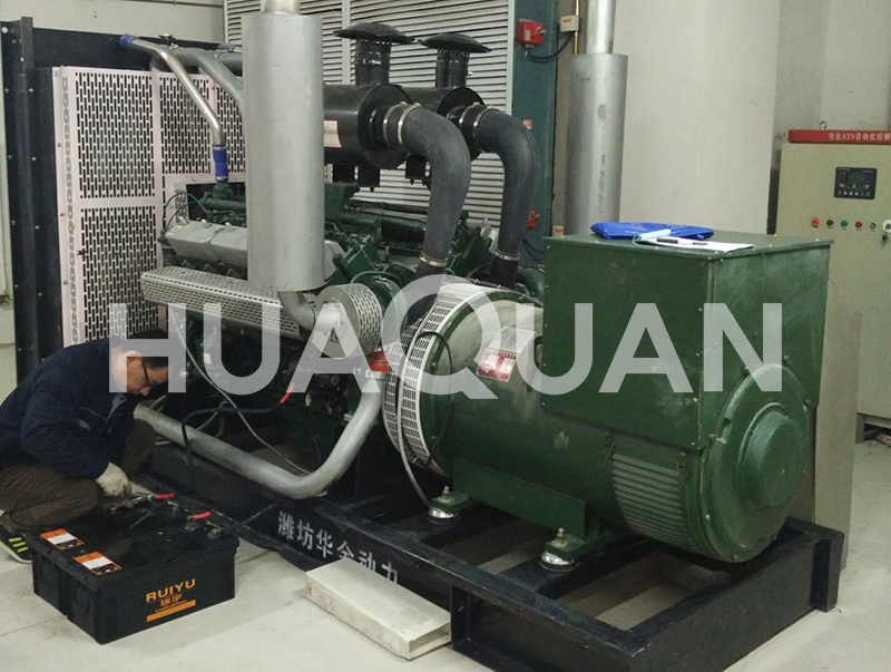 江蘇徐州市電視臺550kW發電機組電站項目