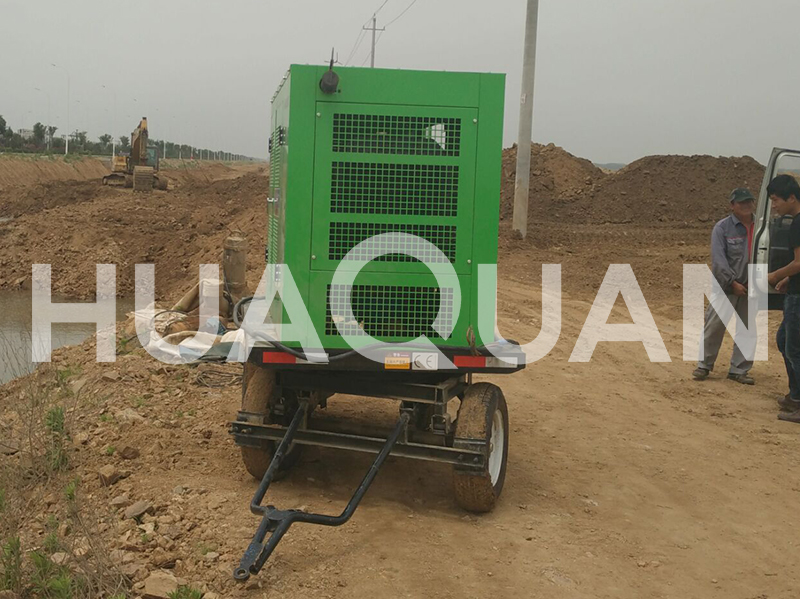 河北中科院500KW移動式發(fā)電機組電站項目