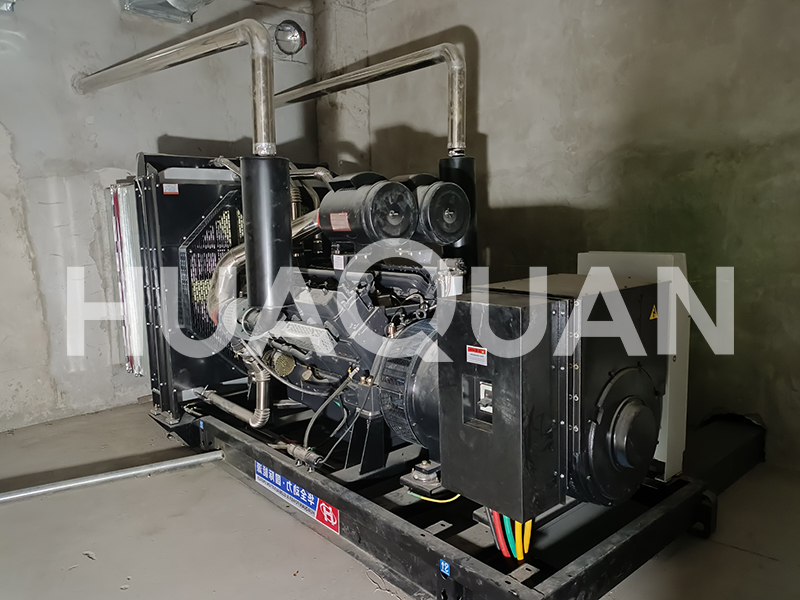 山東濰坊某部隊400kW發(fā)電機組電站項目