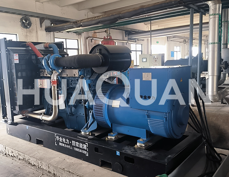 山西大同某部隊550kW發電機組電站項目