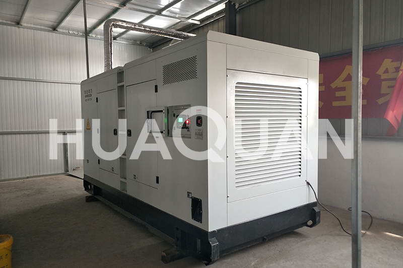 山東省青島平度某學校400kW靜音型發電機組電站項目