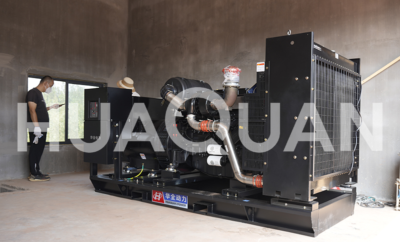 山東濰坊某中學(xué)400kW發(fā)電機組電站項目