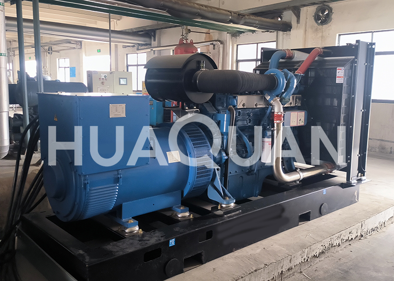 山東省濰坊市某學(xué)校400kW發(fā)電機組電站項目